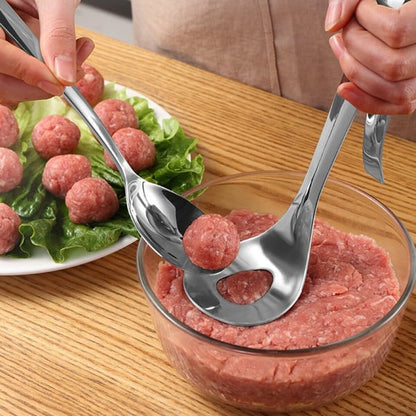 Kødbolleform i rustfrit stål