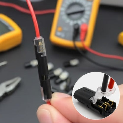 Dobbelt ledning connector (forstærket type)