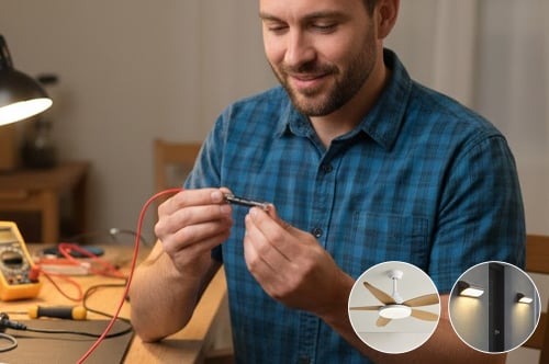 Dobbelt ledning connector (forstærket type)