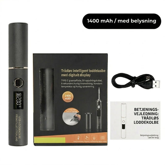USB-opladelig loddekolbe