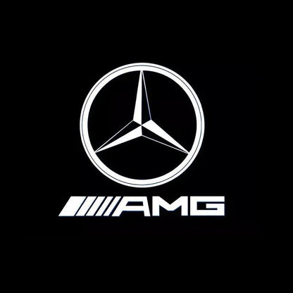 LED bildør-logo-projektor (sæt med 2 stk.)