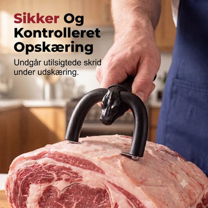 Håndholdt fedtafpudser / affedter til okse- og svinekød