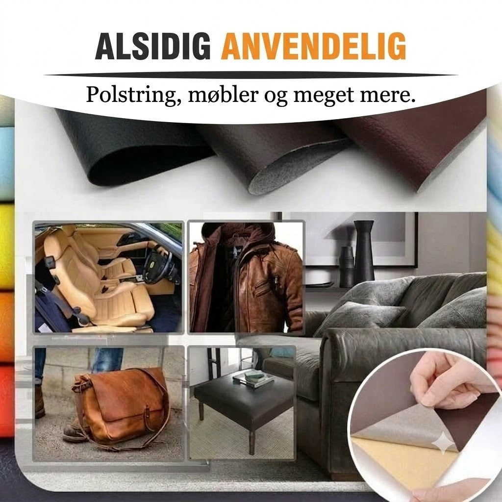 🛋️ Selvklæbende læderreparationssæt
