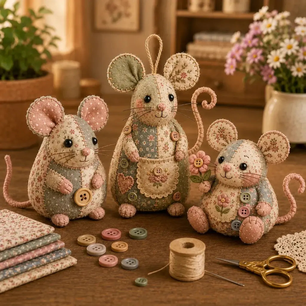 Retro mus DIY-sæt 🐭