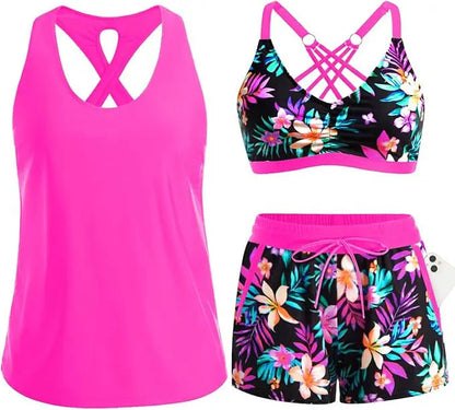 Livlig sommertankini