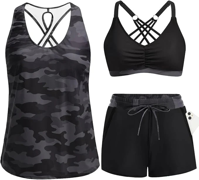 Livlig sommertankini