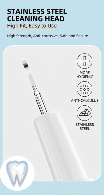 ✨ 5-i-1 Ultralydstandrenser – 6 tilstande med rensehoveder, op til 58 dages batterilevetid 🦷⚡