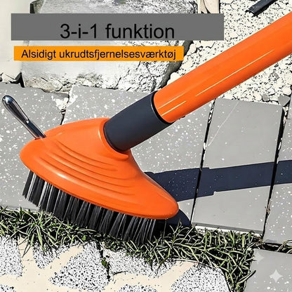 🧹 Fugesæt til fliser — 3-i-1 haveredskab, velegnet til gårdspladser og indkørsler