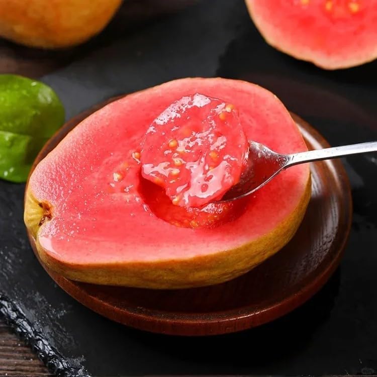 Økologiske lyserøde guavafrø – 60 stk