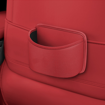 Læder kopholder til take-away-kaffe – bærbar kopholder med clips