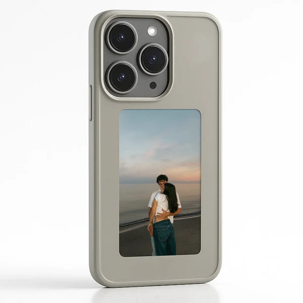 Pixly NFC E-Ink cover til iPhone – smart cover med tilpasselig skærm (DIY-billeder)
