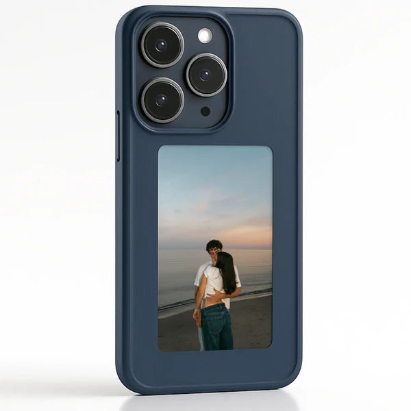 Pixly NFC E-Ink cover til iPhone – smart cover med tilpasselig skærm (DIY-billeder)