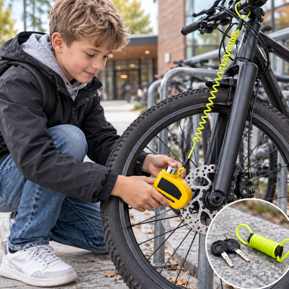 110 dB alarmskivebremselås – Skivebremselås til cykel, knallert og motorcykel