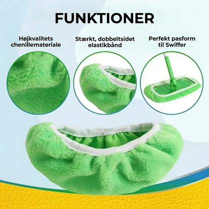 GreenSweep™ genanvendelig moppe kompatibel med Swiffer