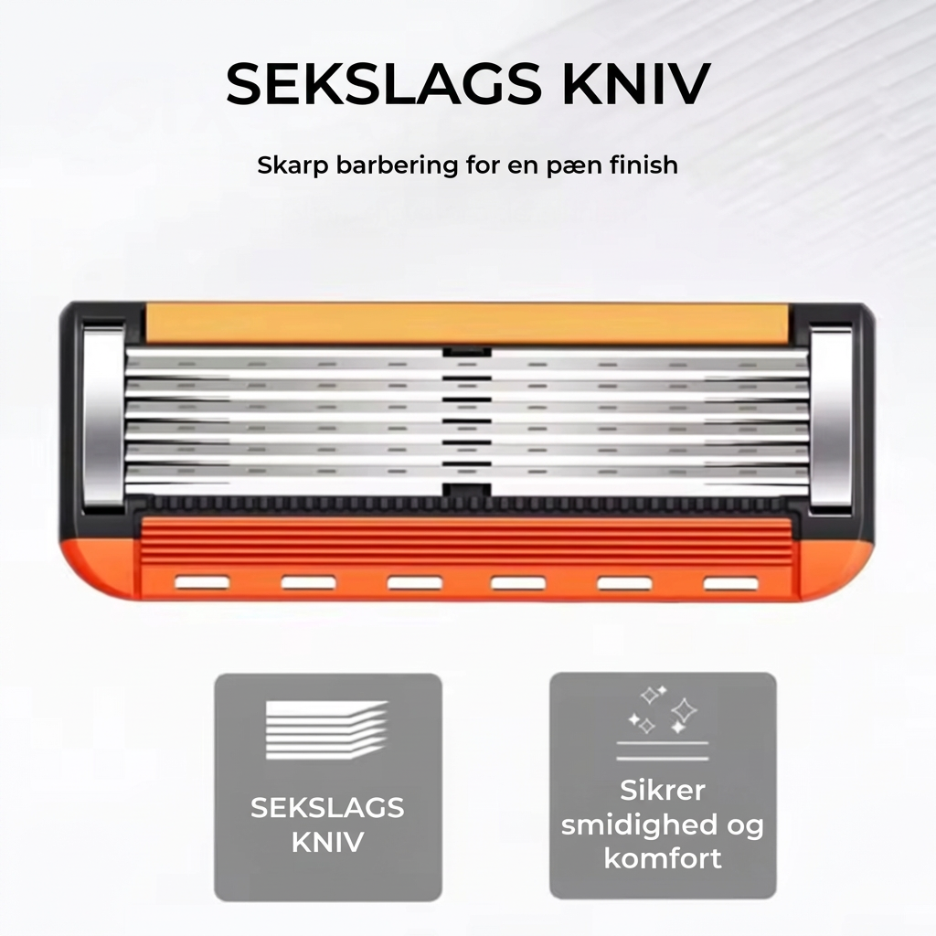ProShave 6-bladet værdipakke – 24/48 stk. – 6-blads system (udskiftningsblade)