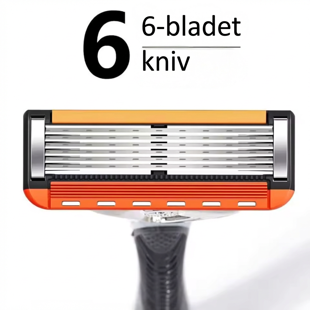 ProShave 6-bladet værdipakke – 24/48 stk. – 6-blads system (udskiftningsblade)