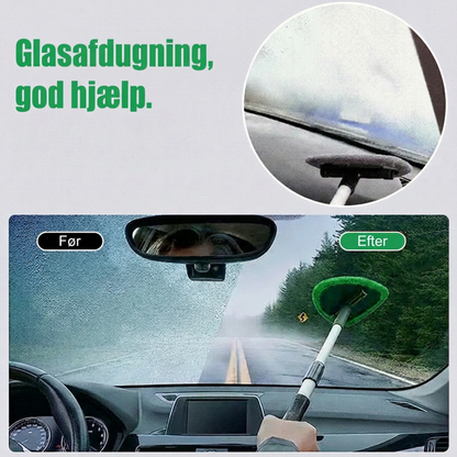 Teleskopisk vinduesskraber sæt – udtrækkeligt håndtag med vasker og skraber