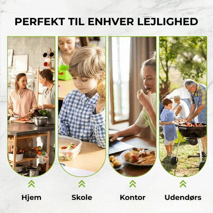 [30 stk.] Genanvendelige tætte aluminiumsfolie-poser