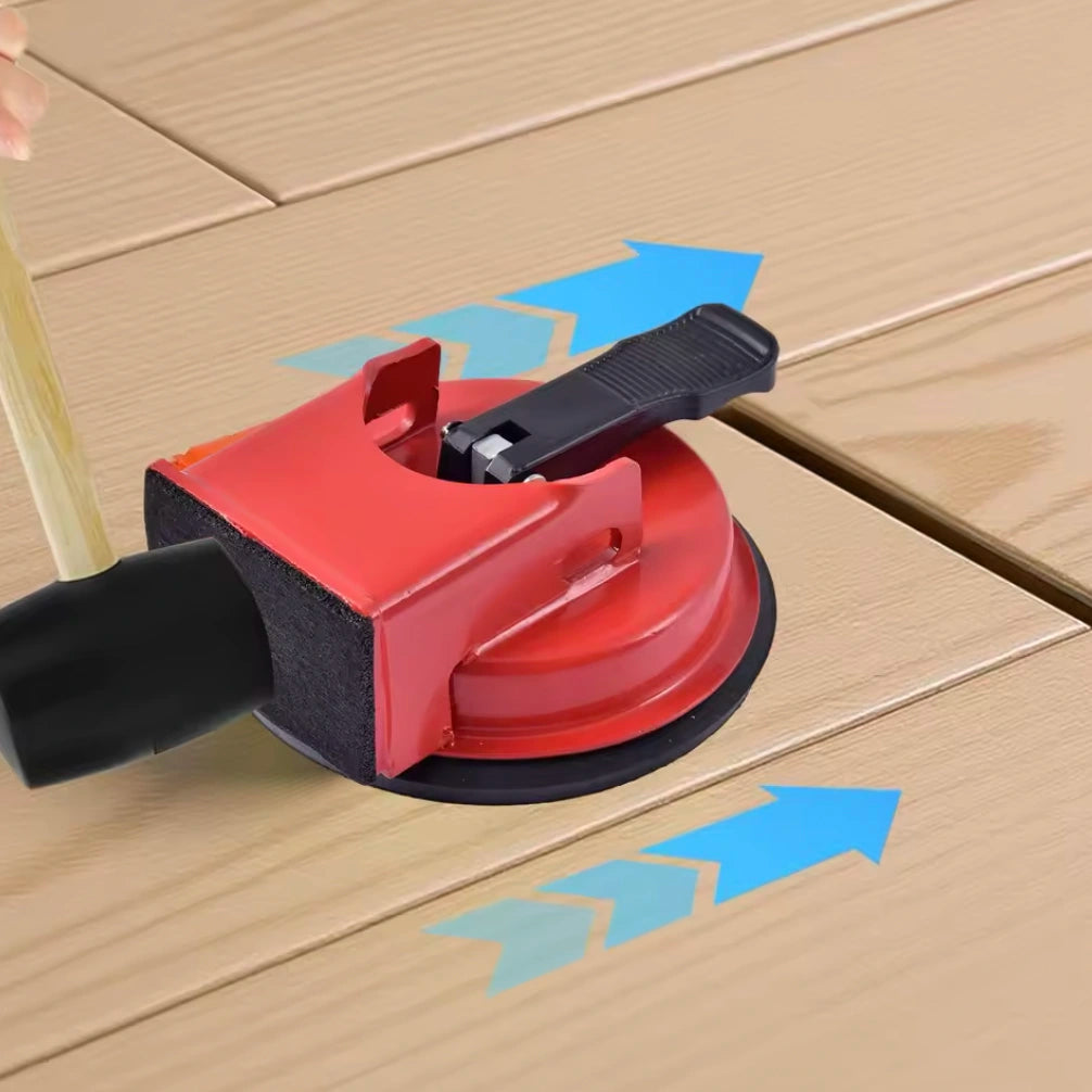 Aligner Pro: Gulvfikser til laminatgulv – Forhindrer at gulvet flytter sig – Med sugekop