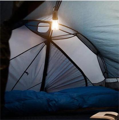 ⛺Genopladelig retro campinglampe med Type-C til ophæng – Hængende udendørs belysning og dekoration💡