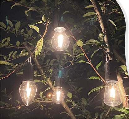 ⛺Genopladelig retro campinglampe med Type-C til ophæng – Hængende udendørs belysning og dekoration💡