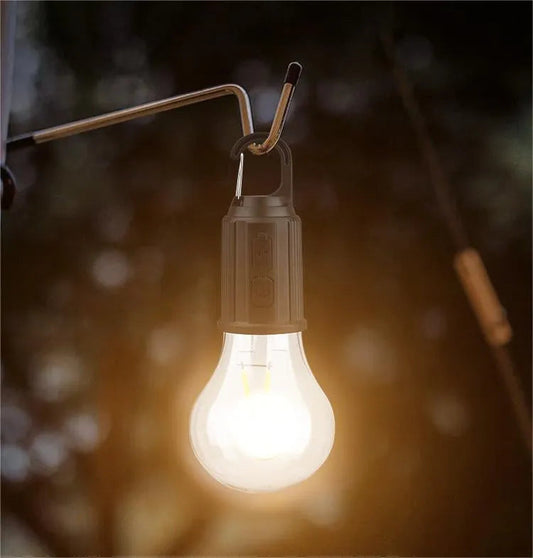 ⛺Genopladelig retro campinglampe med Type-C til ophæng – Hængende udendørs belysning og dekoration💡