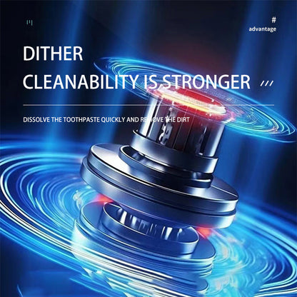 ✨ 5-i-1 Ultralydstandrenser – 6 tilstande med rensehoveder, op til 58 dages batterilevetid 🦷⚡