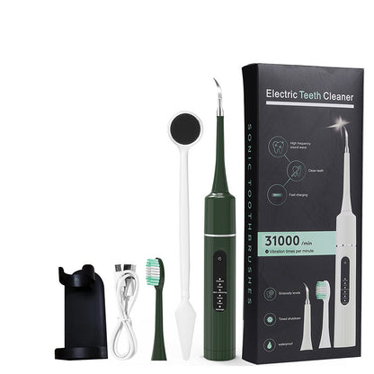 ✨ 5-i-1 Ultralydstandrenser – 6 tilstande med rensehoveder, op til 58 dages batterilevetid 🦷⚡