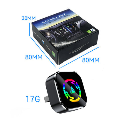 Trådløs 2-i-1-adapter til iPhone og Android Auto