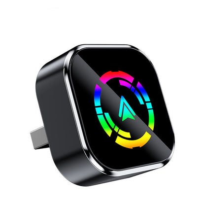 Trådløs 2-i-1-adapter til iPhone og Android Auto