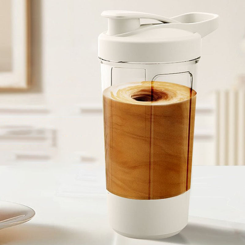Elektrisk selvomrørende kaffekrus