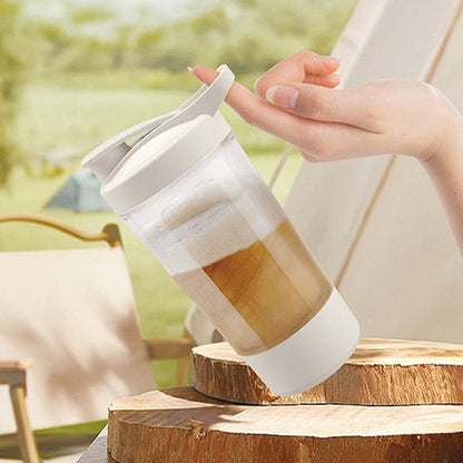 Elektrisk selvomrørende kaffekrus