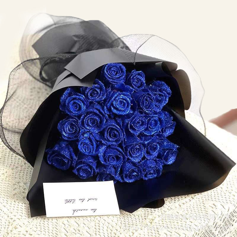 DIY glitrende roser – lav din egen buket