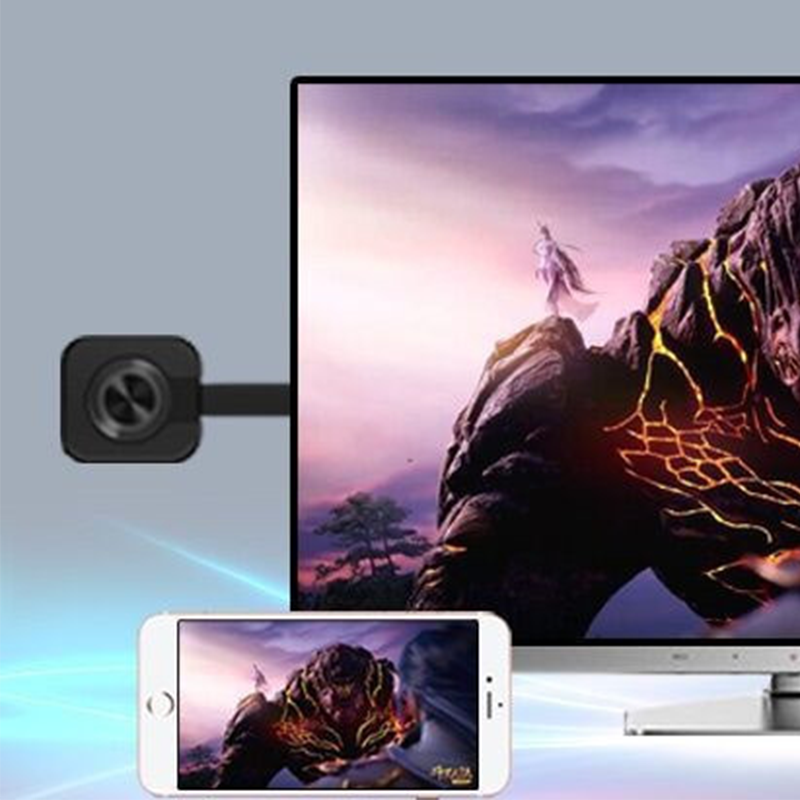 📺 Trådløs HDMI-skærmadapter – Konverter til skærmspejling