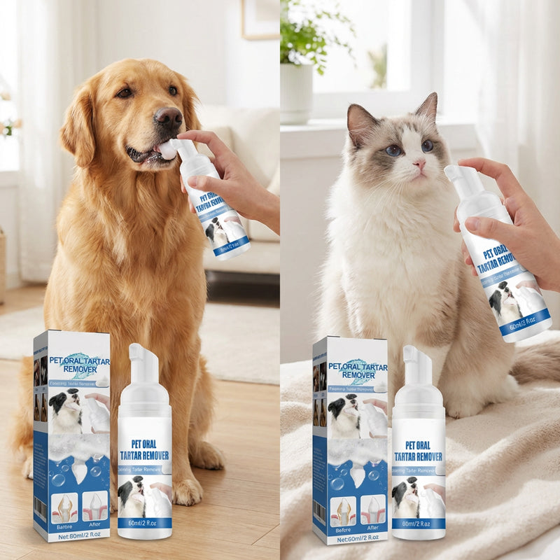 🐶🐱 Skummende tandstensfjerner til hunde