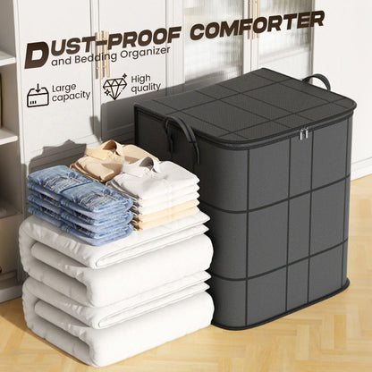 🔥 🔥 Begrænset tid: 50% rabat❗️❗️🧺🛏️ Støvbeskyttende opbevaringstaske til dyner og sengetøj – Stor kapacitet, slidstærkt non-woven stof og foldbart design 🌿