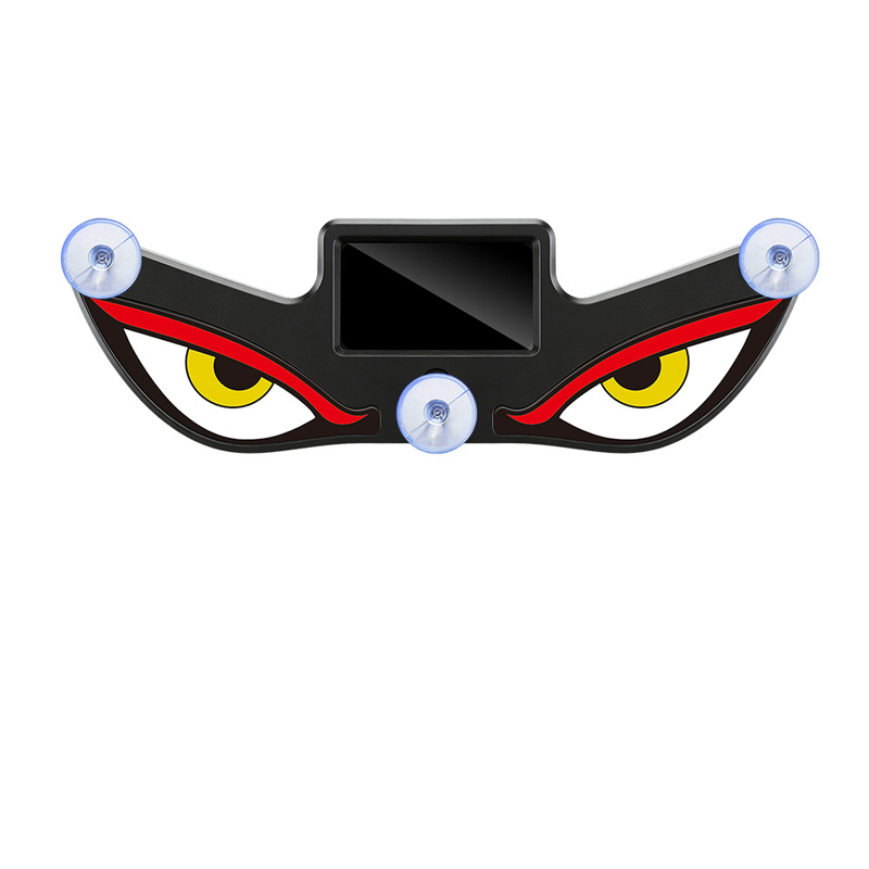 Solcelledrevet LED-belysning til bilrude ”Devil Eyes”