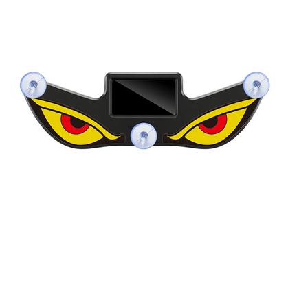 Solcelledrevet LED-belysning til bilrude ”Devil Eyes”