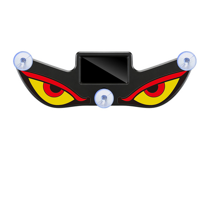Solcelledrevet LED-belysning til bilrude ”Devil Eyes”