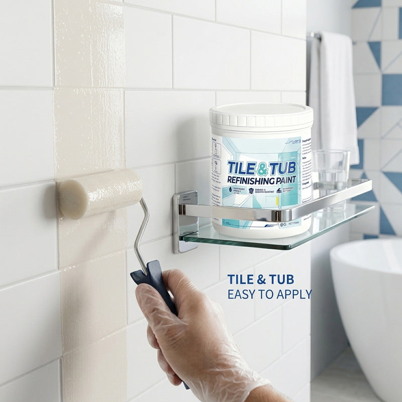 Førsteklasses malingssæt til renovering af fliser og badekar🛁