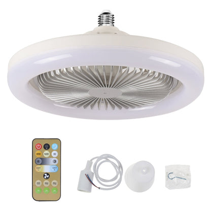 LED-loftventilator med fjernbetjening – lydsvag, 3 lysindstillinger, energibesparende 🌀
