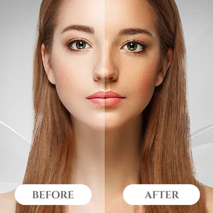 Naturlig og lys flydende bronzer