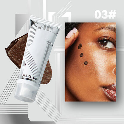 Naturlig og lys flydende bronzer