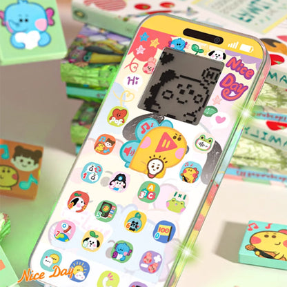 🔥📢 50% RABAT📱 Lærings-smartphone til børn | Læring gennem leg, øjenvenligt design – Det ideelle valg til indlæring ✨👶