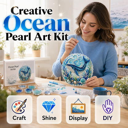 DIY Ocean Perlemaleri – Skab unik vægdekoration med smukt havtema