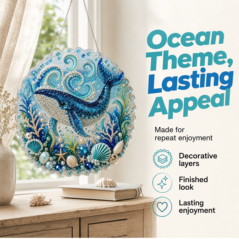 DIY Ocean Perlemaleri – Skab unik vægdekoration med smukt havtema