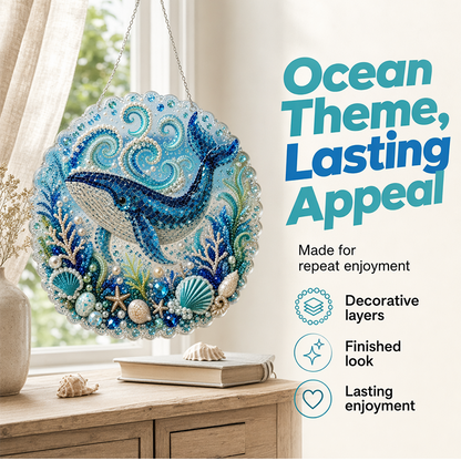 DIY Ocean Perlemaleri – Skab unik vægdekoration med smukt havtema