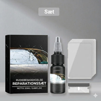 Reparationssæt til bilruder – til udbedring af revner og ridser