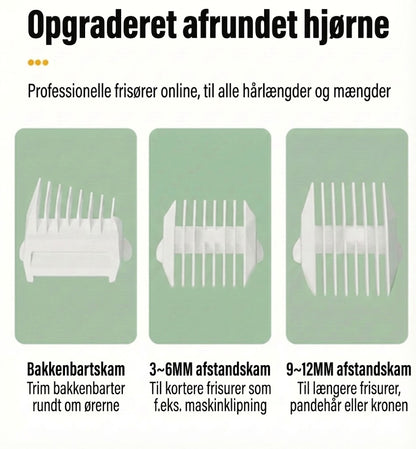 Hårklipper med vakuumfunktion (ingen rod)