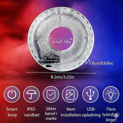 Genopladelig RGB-stemningslampe med bevægelsessensor